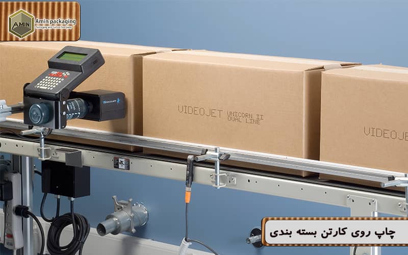 چاپ فلکسو روی کارتن بستهبندی